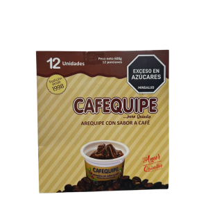 Arequipe con sabor a café 12 unid x 50 gr