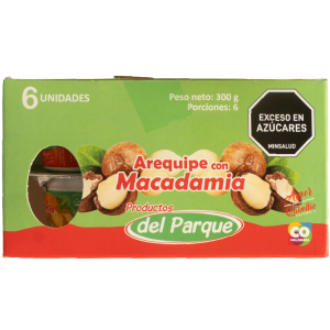 AREQUIPE DE MACADAMIA X6 UNIDADES X50G