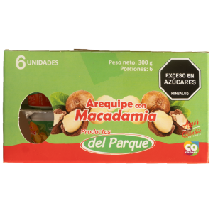 AREQUIPE DE MACADAMIA X6 UNIDADES X50G