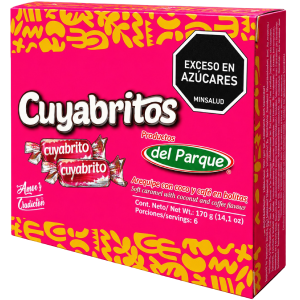 CUYABRITOS CON COCO Y CAFÉ X6 UNIDADES