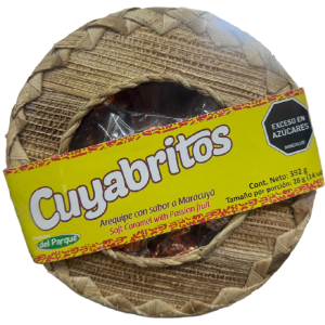 CUYABRITOS CON SABOR A MARACUYÁ EMPAQUE ARTESANAL