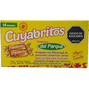 CUYABRITOS SABOR A MARACUYÁ X14 UNIDADES
