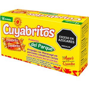 CUYABRITOS SABOR A MARACUYÁ X14 UNIDADES